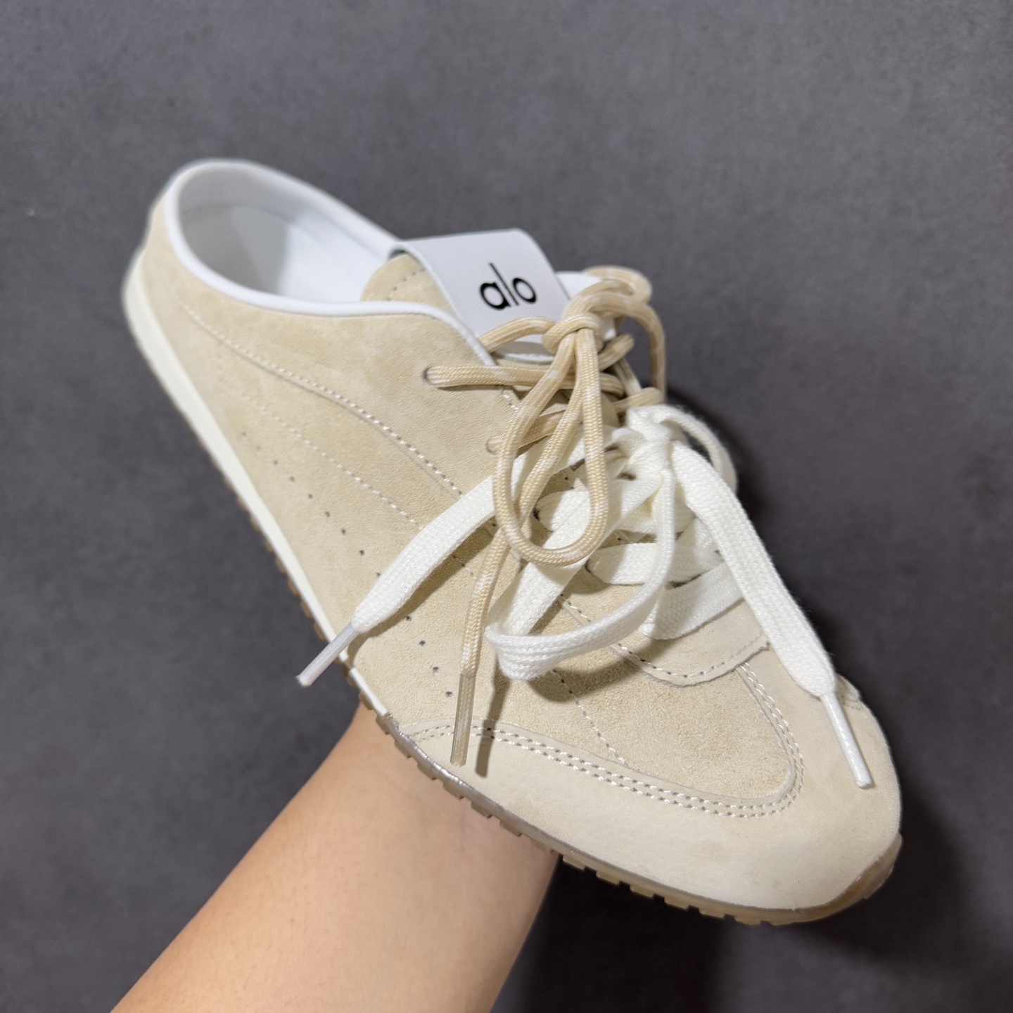 图片[3]-【公司级】Alo Sunset Sneaker 徳训生活休闲鞋 半拖 黑色 货号：A1004U  尺码：36 36.5 37 37.5 38 38.5 39 40 41 41.5 42 42.5 43 44 45-选品中心