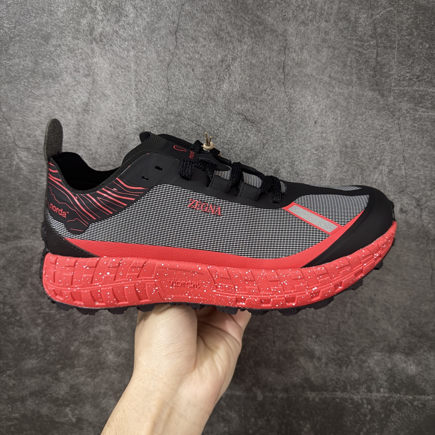 【纯原M版】外贸专供ZEGNA x Norda 诺达 001 Sneaker0111 杰尼亚联名 网面越野跑步鞋 加拿大高端品牌 官方售价2K+ 运动通勤皆宜 非常时尚小众且具有功能性的一款跑鞋 尺码：36-45 含半码-选品中心