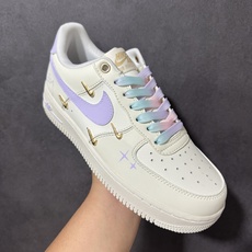 Nike Air Force 1'07 Low 手绘涂鸦 紫色星空 空军一号低帮休闲板鞋 FV3654-511 #将浪漫 Nike Air Force 1'07 Low 手绘涂鸦 紫色星空 空军一号低帮休闲板鞋 FV3654-511 #将浪漫