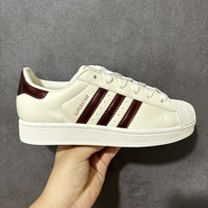 Adidas Original Superstar 2 阿迪达斯 低帮 米白红 贝壳头2代防滑耐磨轻便低邦板鞋 鞋身整体 Adidas Original Superstar 2 阿迪达斯 低帮 米白红 贝壳头2代防滑耐磨轻便低邦板鞋 鞋身整体