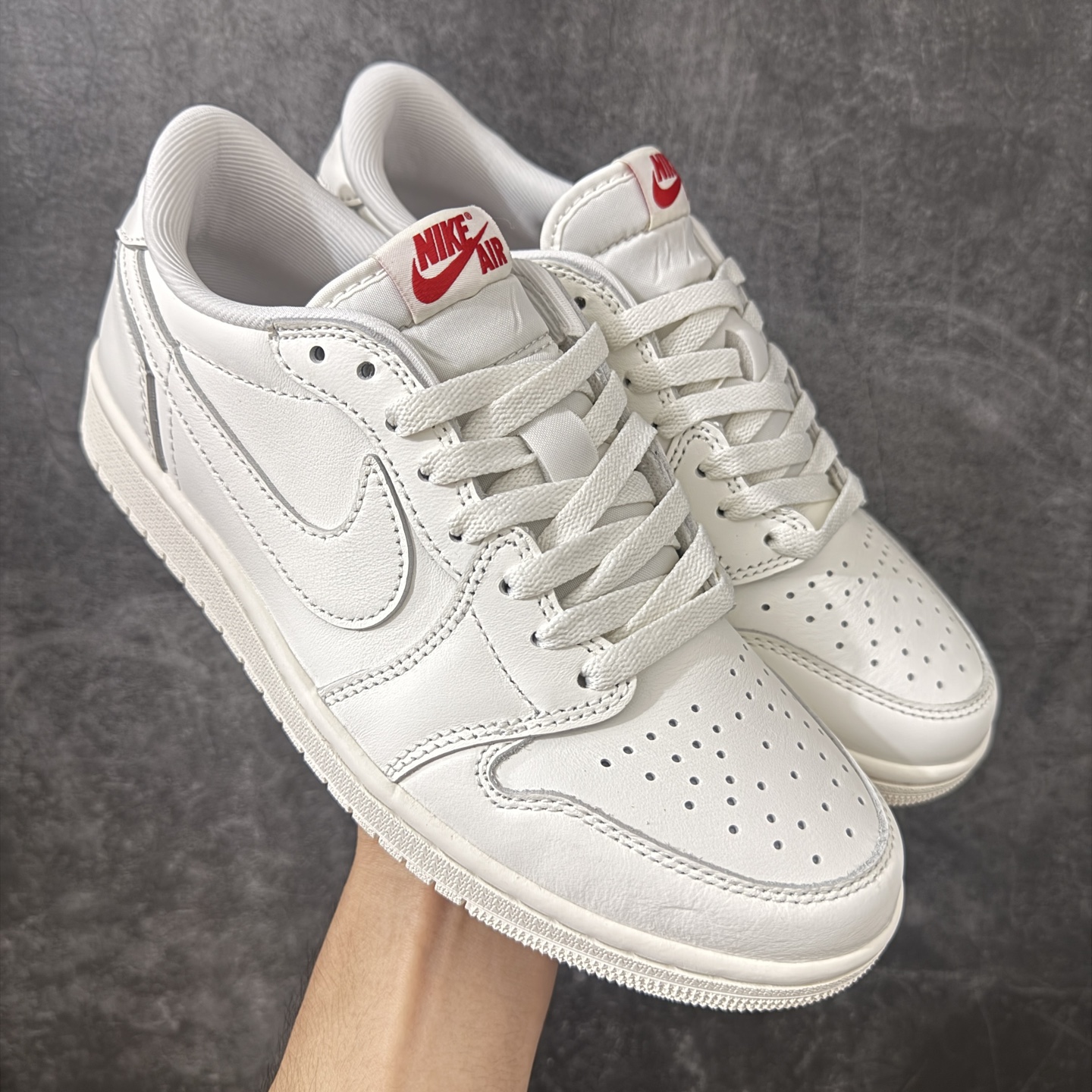 Air Jordan 1 Low OG AJ1低邦 米白 男女同款 乔丹篮球鞋系列 HQ6998-100 全新og系列出