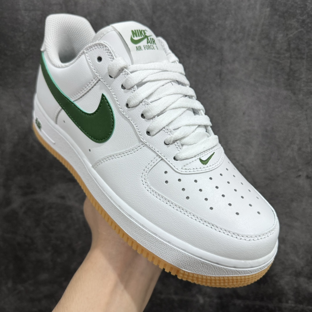 200 【纯原HY版】Nike Air Force 1 Low 白绿生胶 FD7039-101