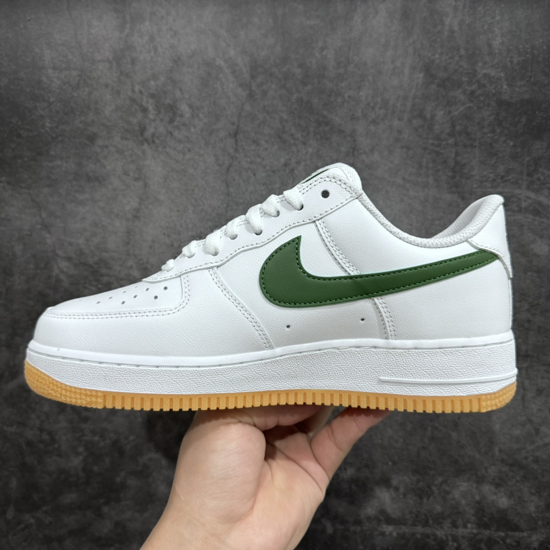 200 【纯原HY版】Nike Air Force 1 Low 白绿生胶 FD7039-101