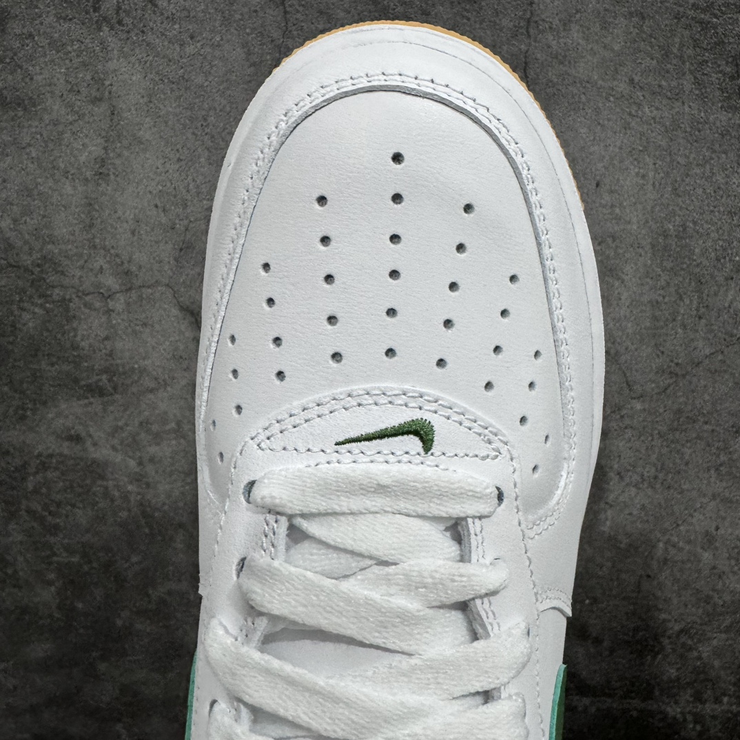 200 【纯原HY版】Nike Air Force 1 Low 白绿生胶 FD7039-101