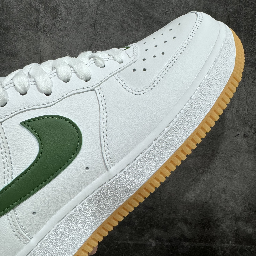 200 【纯原HY版】Nike Air Force 1 Low 白绿生胶 FD7039-101