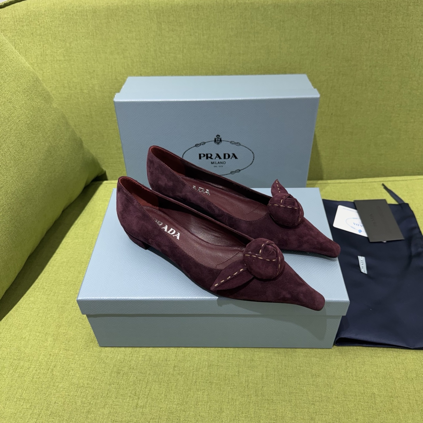 Балетки Prada