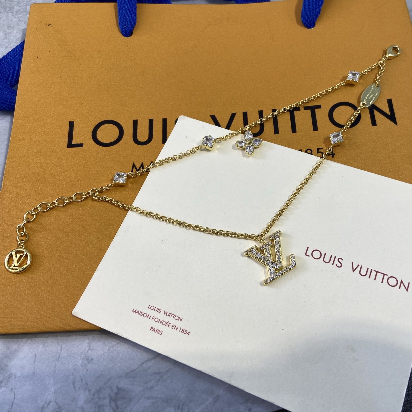 Original Single Version 】 (with complete packaging)The LV double-layer - Jewelry 4
