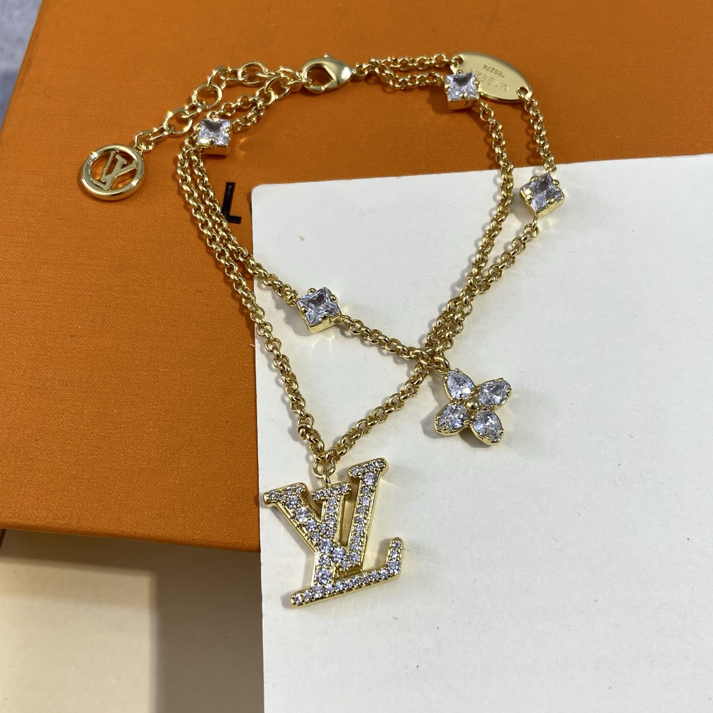 Original Single Version 】 (with complete packaging)The LV double-layer - Jewelry 3