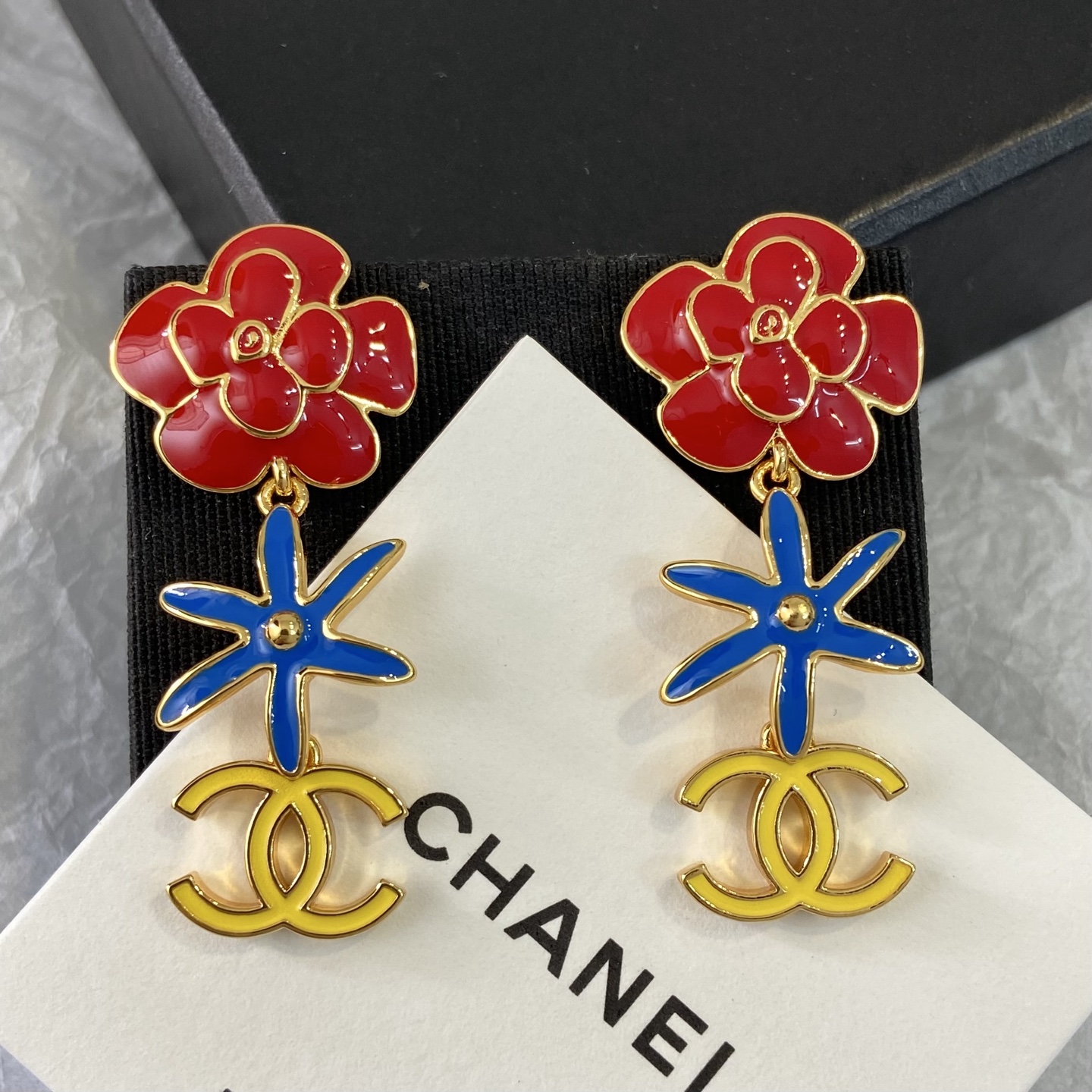 【XE0464】 【Perfume Pendientes de Estrella de Mar con Flecos】 Última colección de principios de primavera 26, preciosa❗️ …