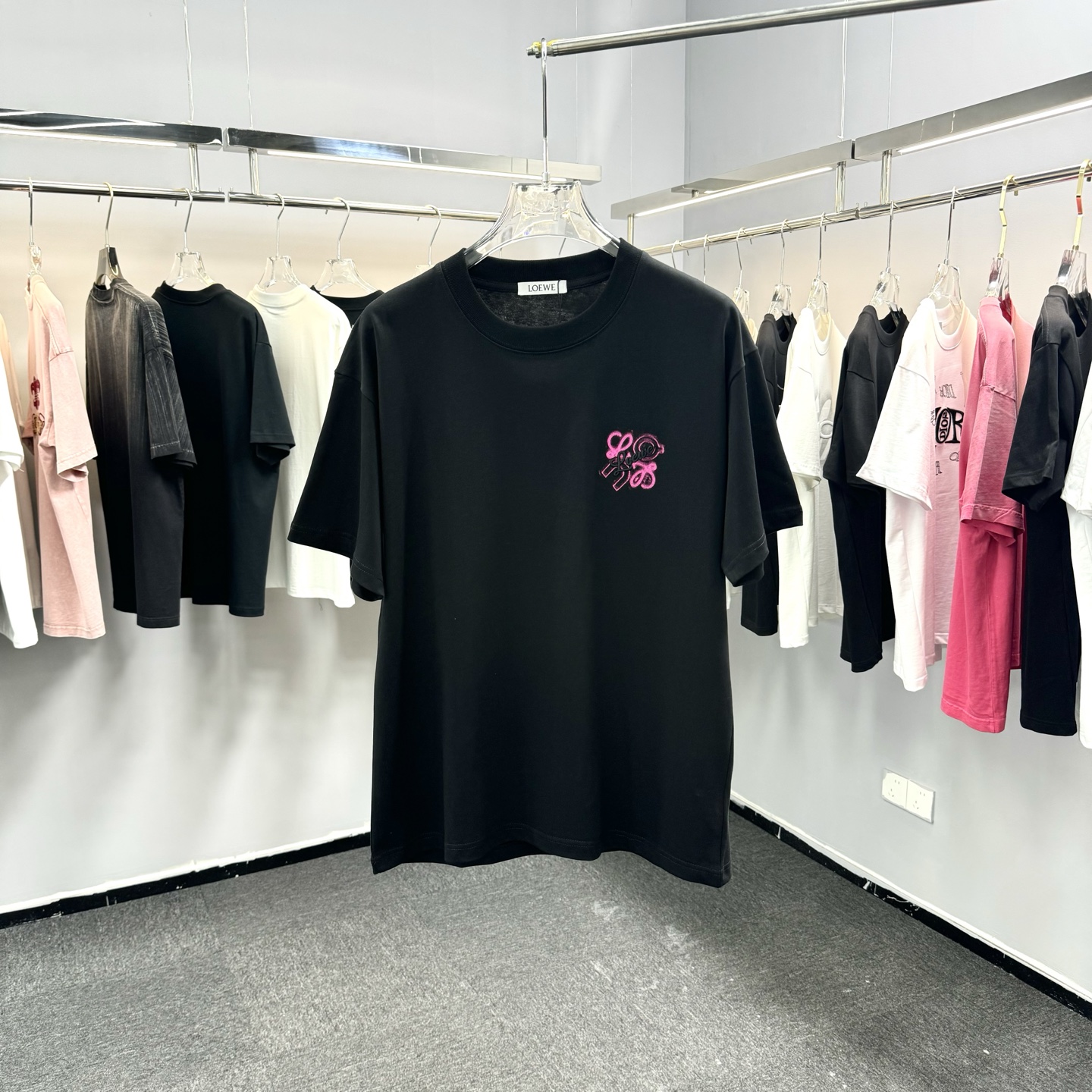 Loewe 26ss Loewe 罗意威 早春新款圆领短袖