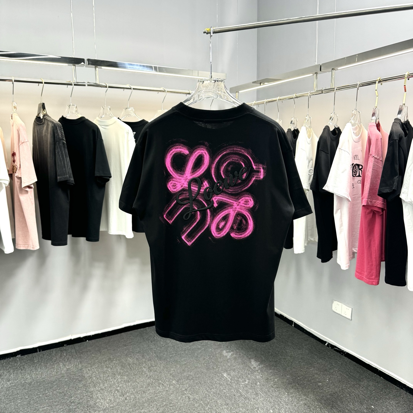 Loewe 26ss Loewe 罗意威 早春新款圆领短袖