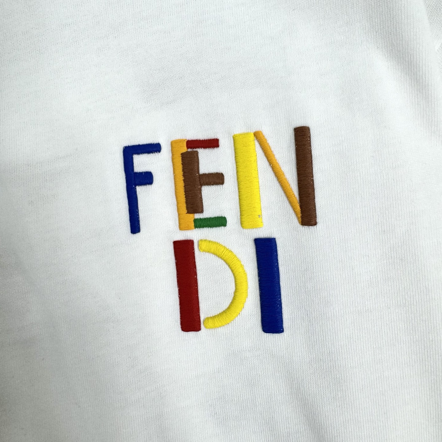 Fendi 26ss FF芬迪早春新款圆领短袖