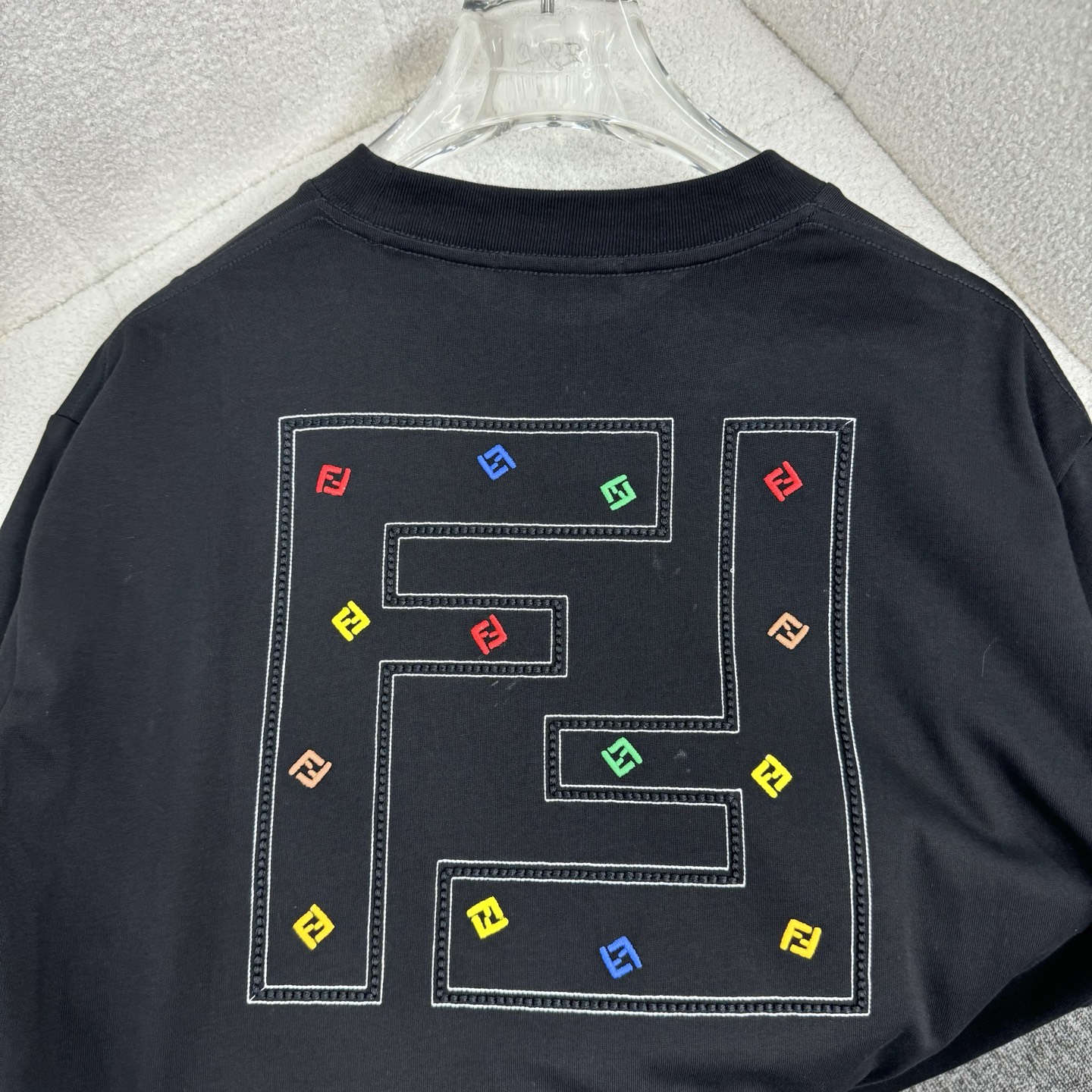 Fendi 26ss FF芬迪早春新款圆领短袖