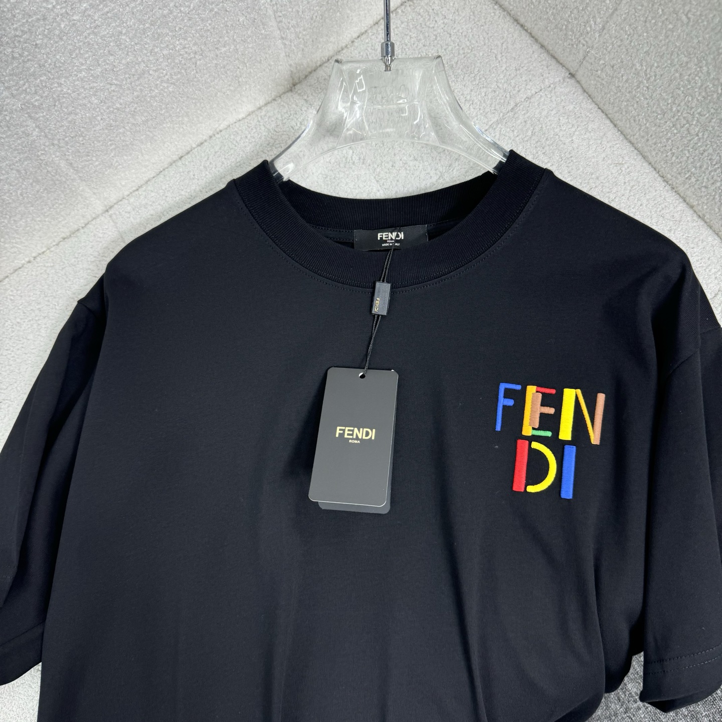 Fendi 26ss FF芬迪早春新款圆领短袖