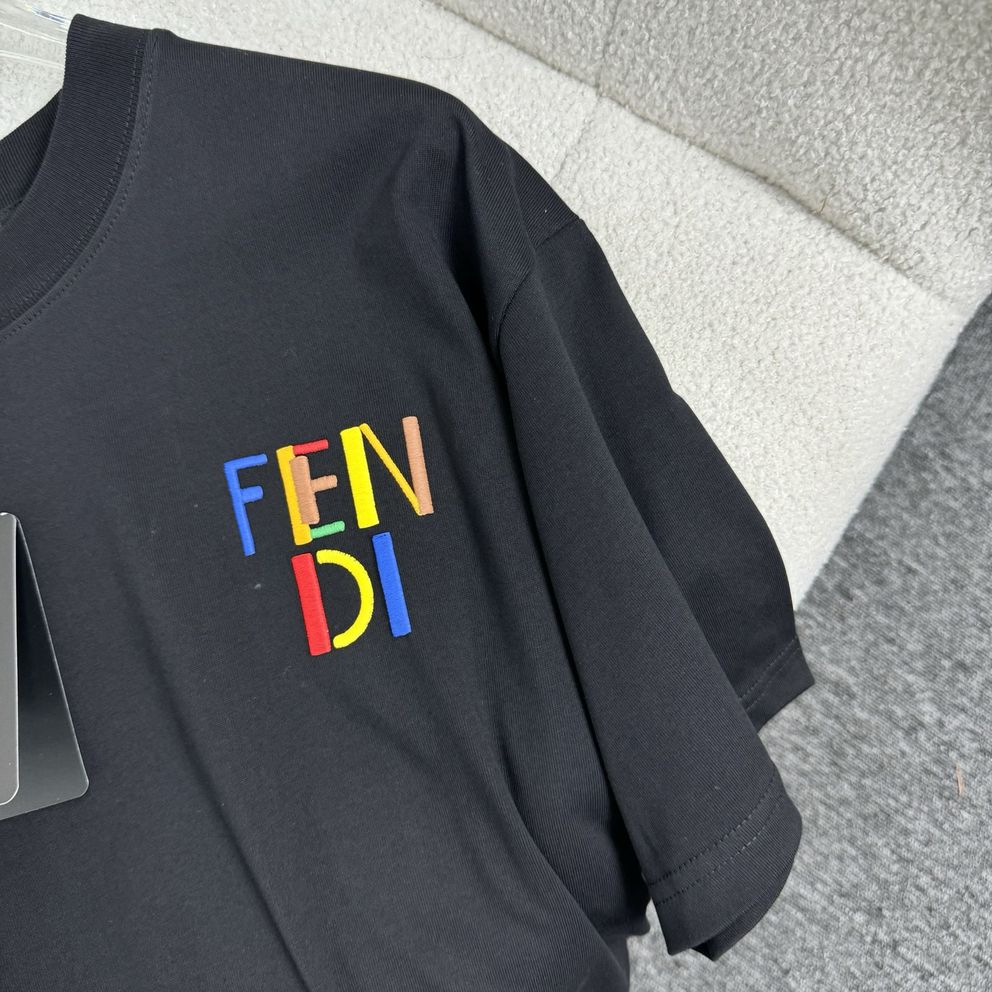 Fendi 26ss FF芬迪早春新款圆领短袖
