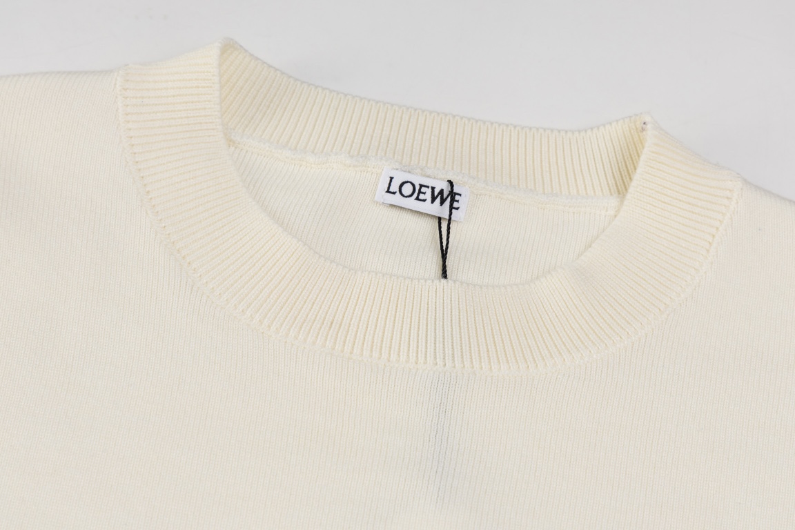 Loewe’s Zenium Hawk Collar Sweater: Soft, Smooth, Customizable Design with Unique Details - 图片 5