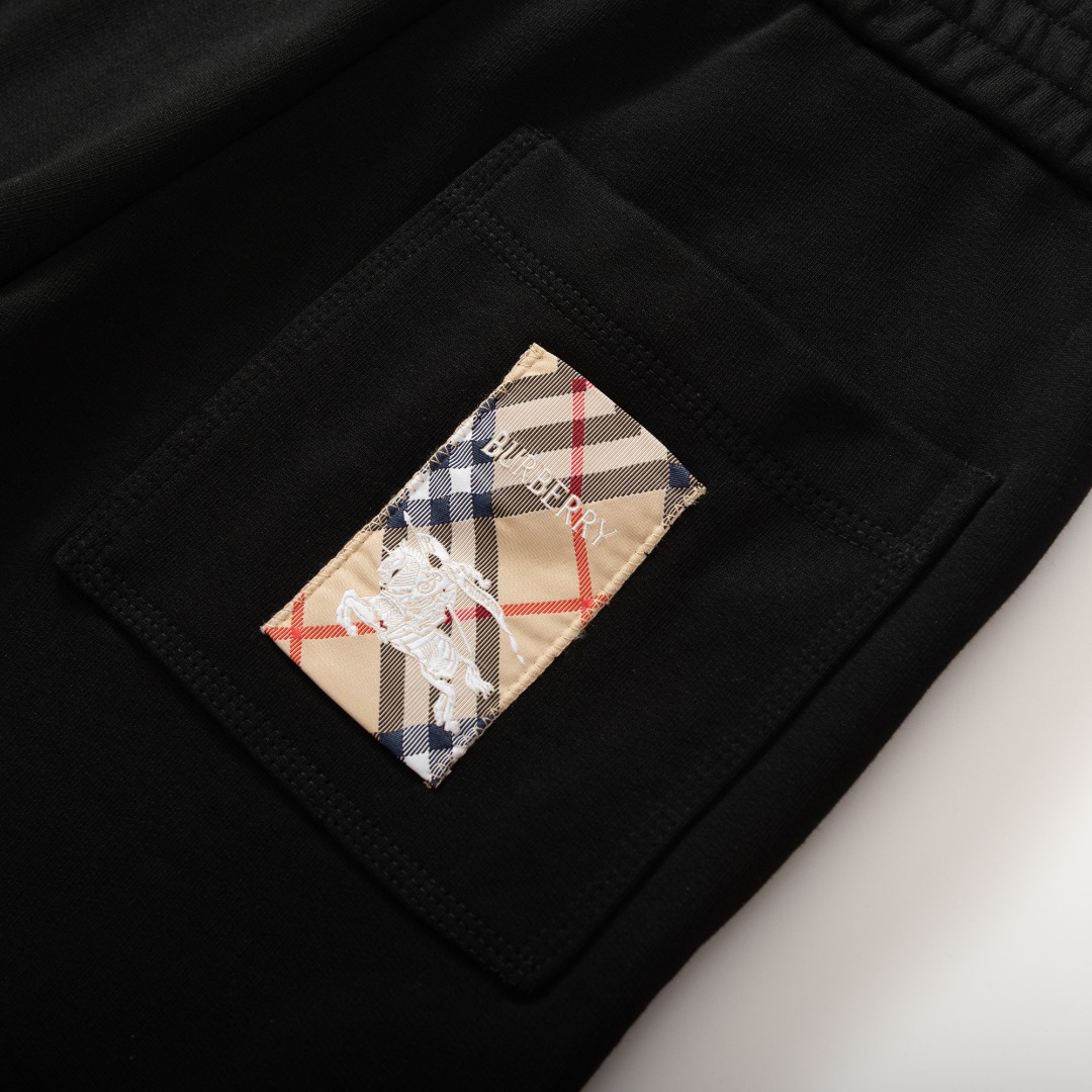 Burberry Men's Black Cotton Blend Casual Drawstring Shorts - S to XL 7 o 1iopaescm6m7ag1tvr1bhcdd5k