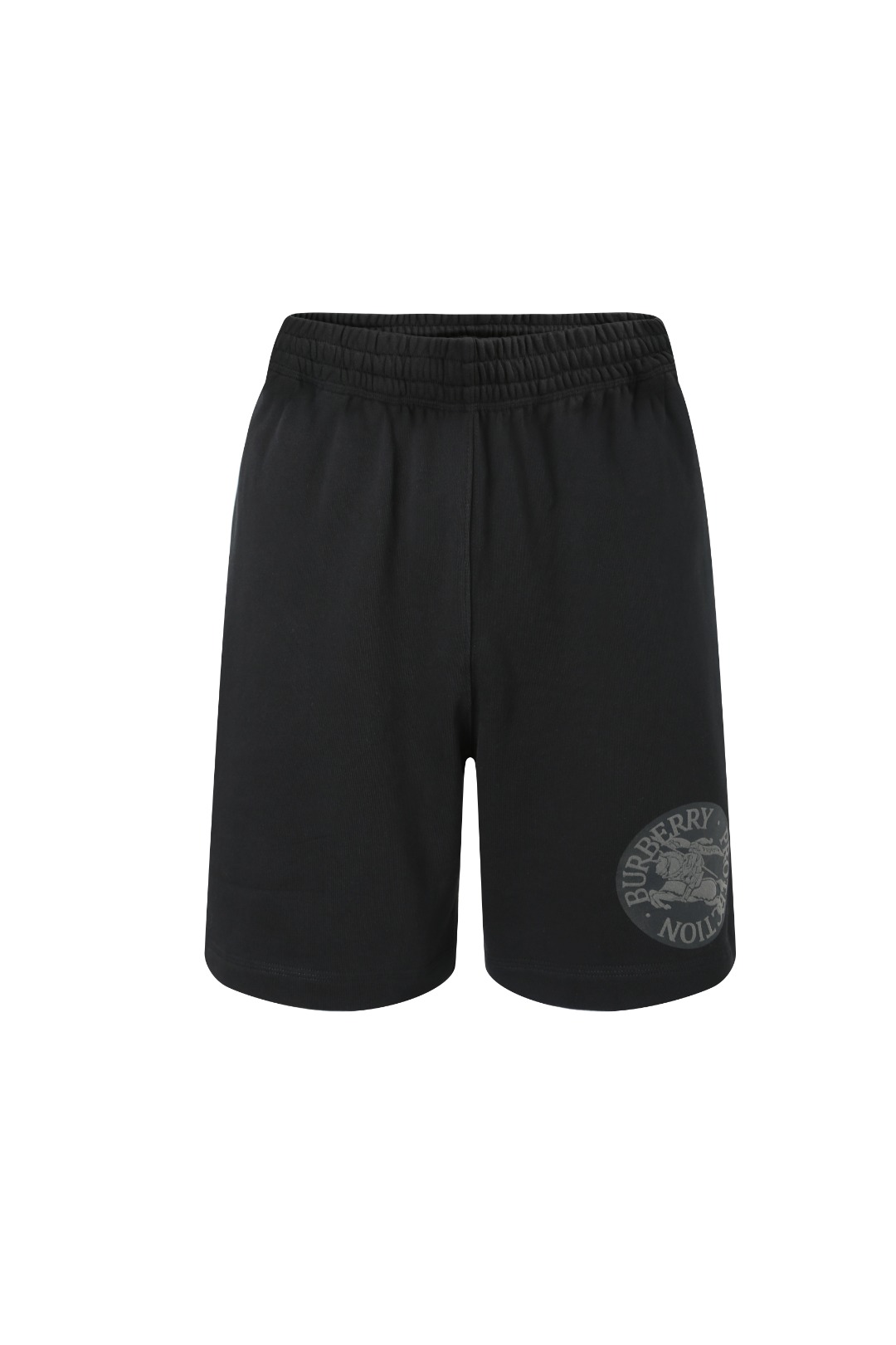 。BURBERRY马术骑士徽章棉质短裤
面料选择：
选用轻盈翻面绒棉质面料打造而成，通过高密度棉纤维在单