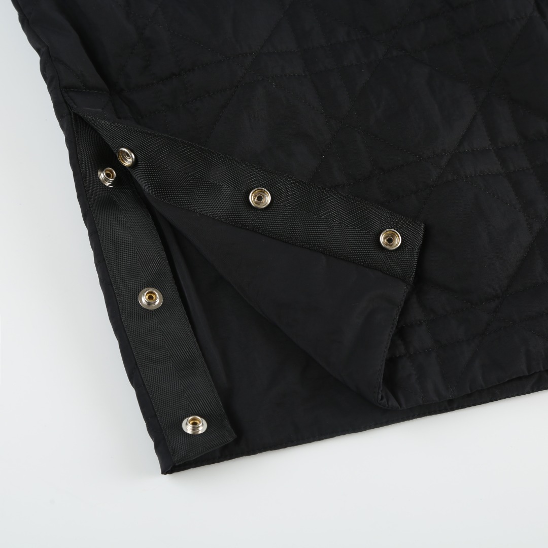 DIOR Quilted Shirt Jacket - Embroidered Logo, Lightweight Outerwear 7 o 1j60ldf8o191h1kpv4g3jrg1jfr10