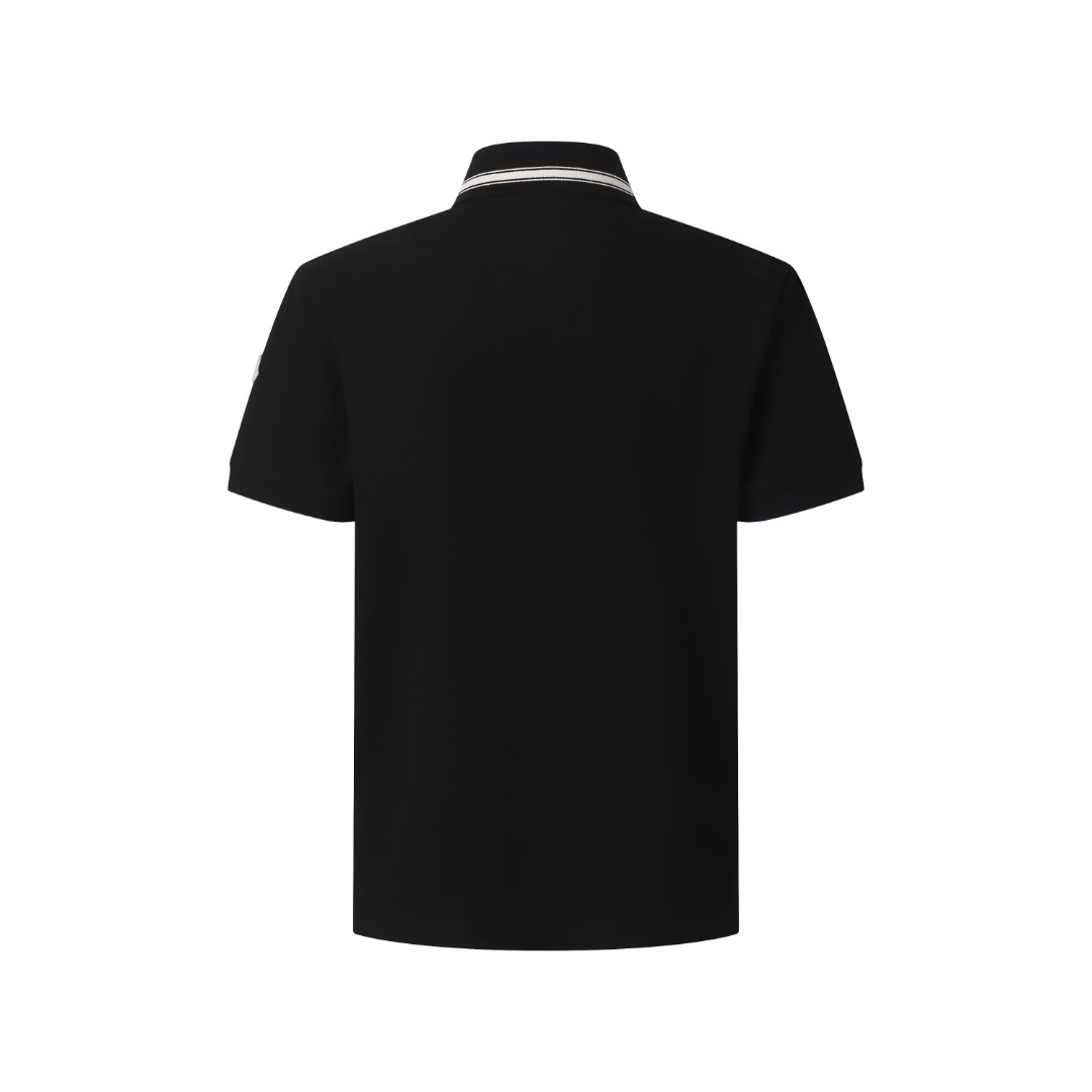 Ralph Lauren 条纹字母标识POLO衫