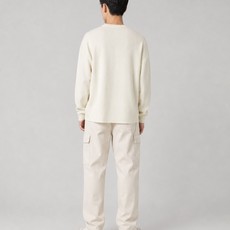 LOEWE口袋提花毛衣 面料选择: 选用49%粘纤43%棉和少量锦纶和氨纶织成。粘纤和棉主导亲肤、顺滑与垂坠感,贴身穿着 LOEWE口袋提花毛衣 面料选择: 选用49%粘纤43%棉和少量锦纶和氨纶织成。粘纤和棉主导亲肤、顺滑与垂坠感,贴身穿着