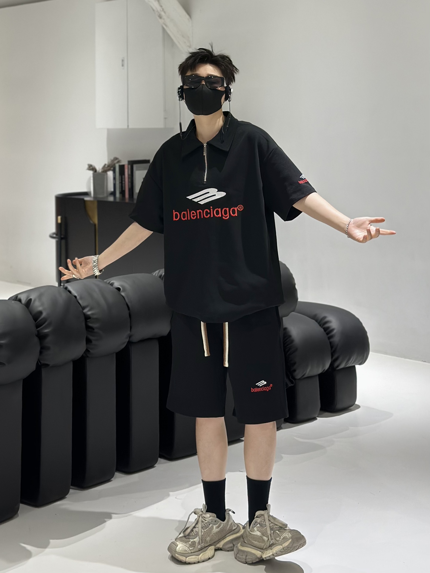 Balenciaga Paris 2024 Summer Polo Shirt and Shorts Collection (DG#B01) - 图片 3