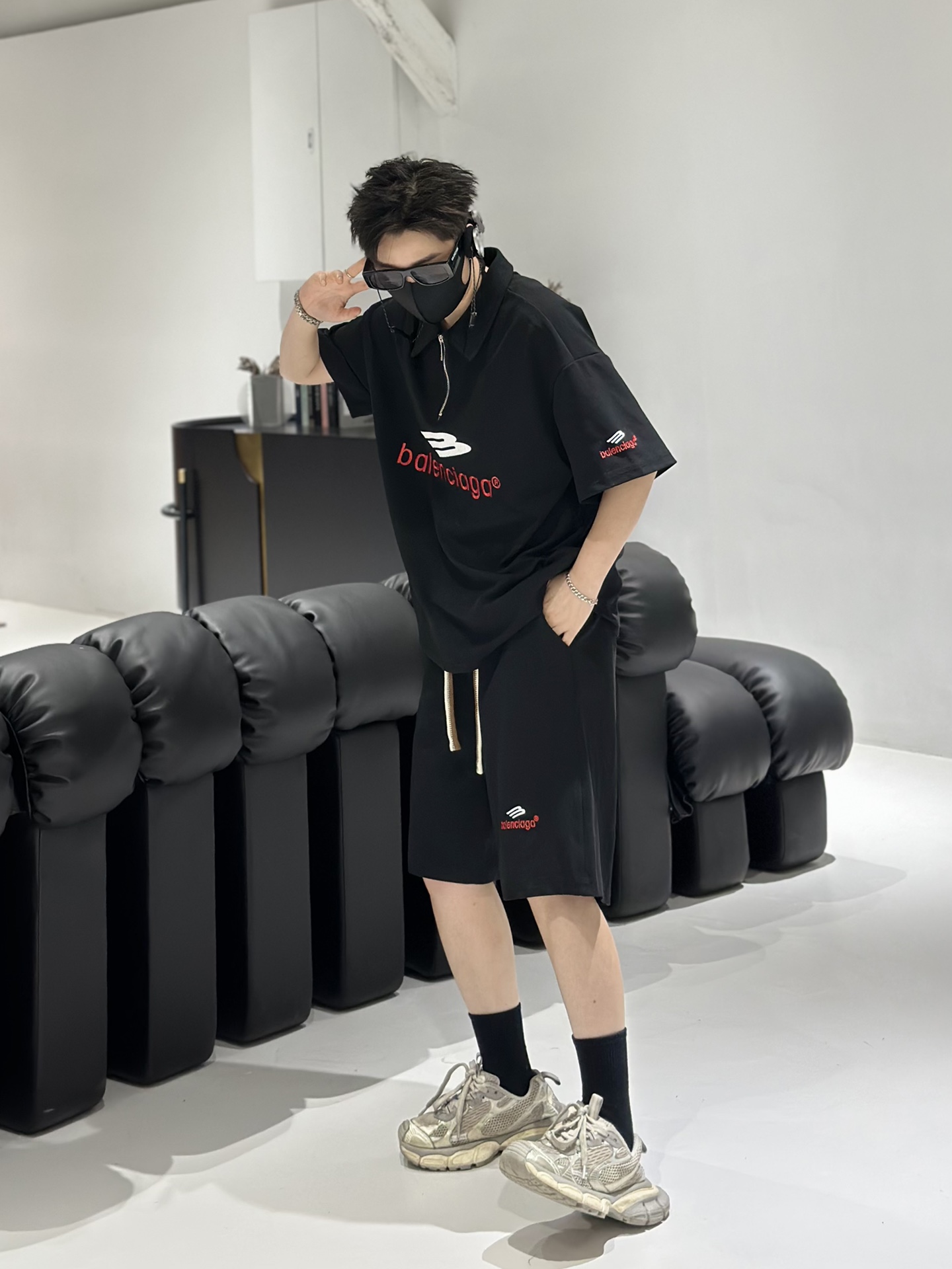 Balenciaga Paris 2024 Summer Polo Shirt and Shorts Collection (DG#B01) - 图片 2