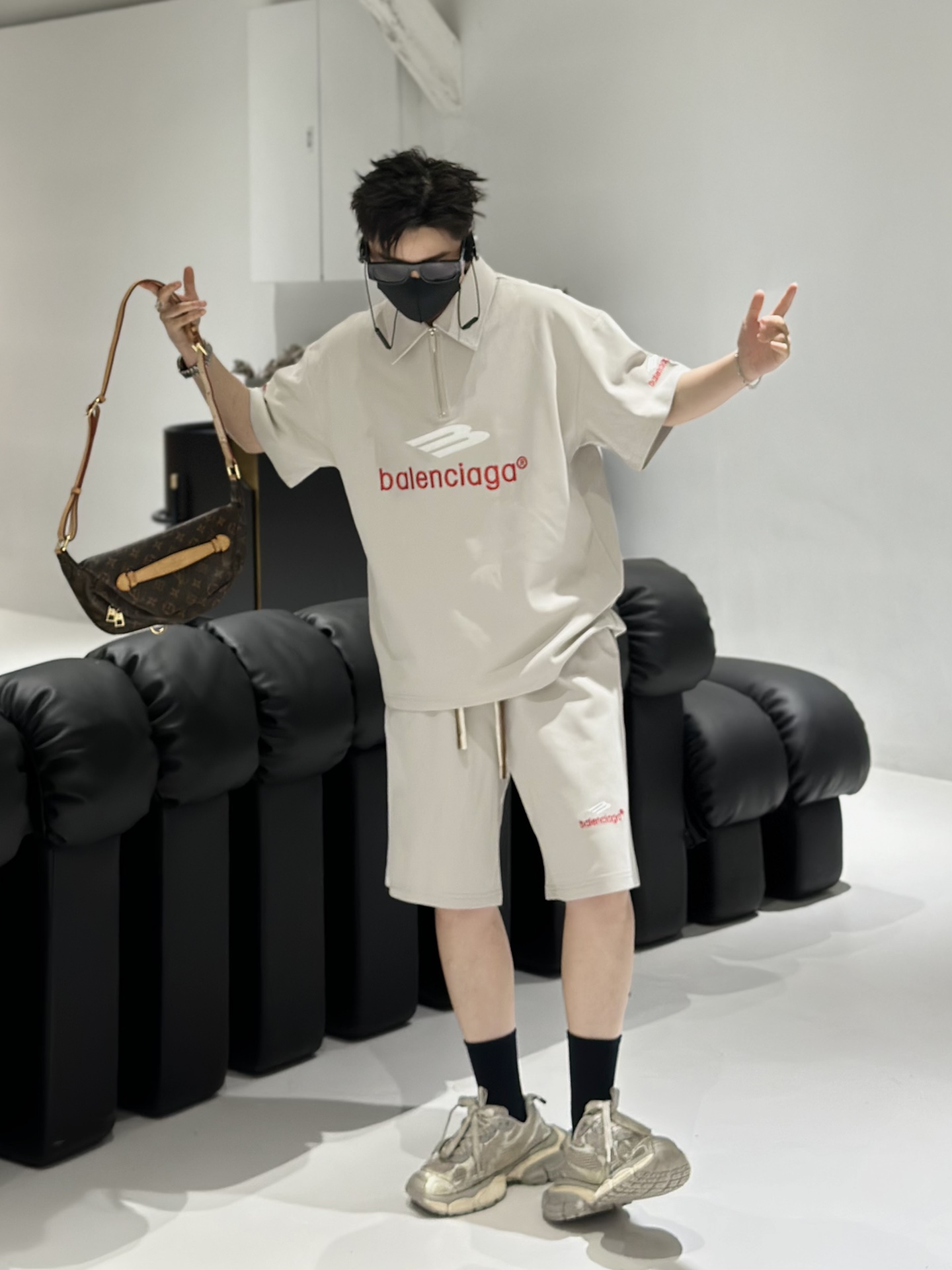 Balenciaga Paris 2024 Summer Polo Shirt and Shorts Collection (DG#B01) - 图片 8