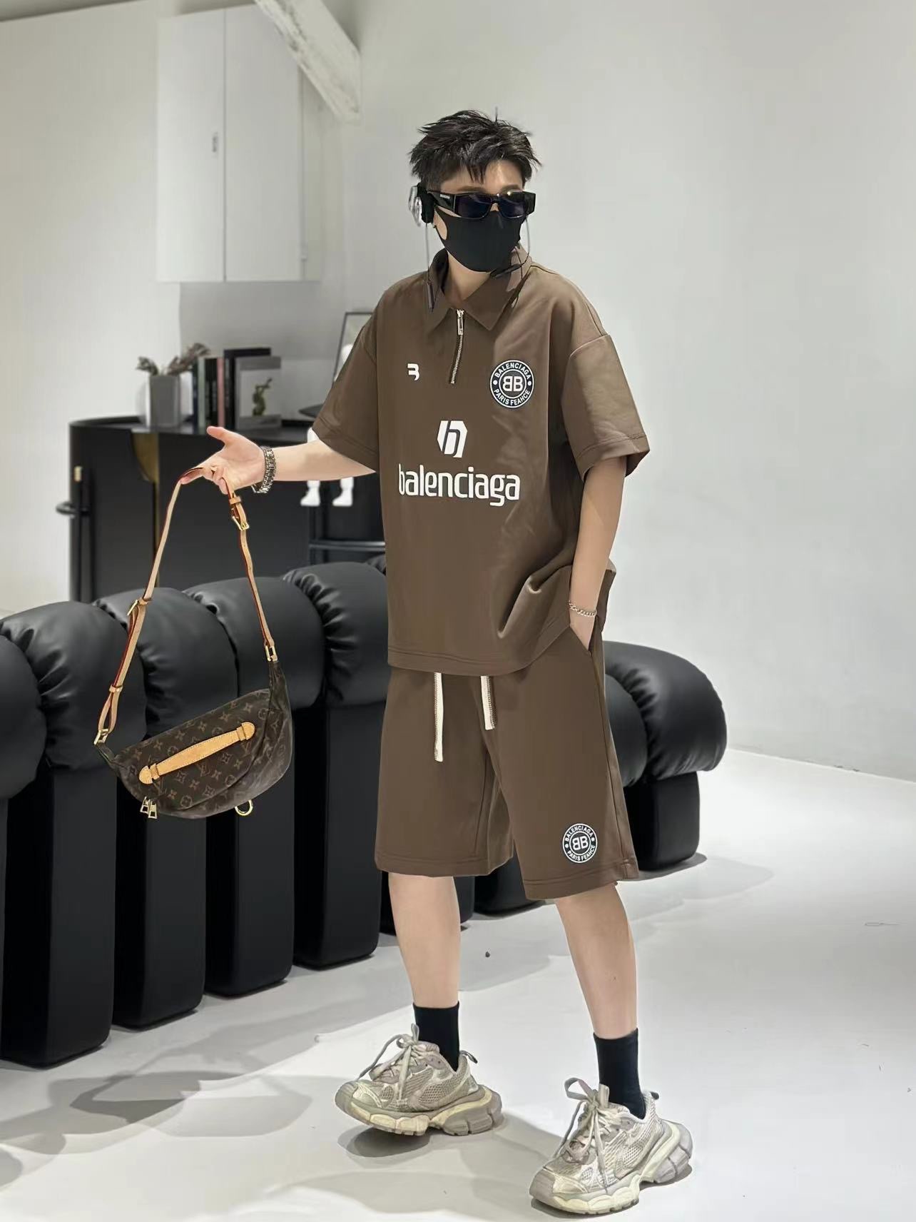 Balenciaga Paris 2024 Summer Polo Shirt & Shorts Collection (DG#B02) - 图片 4