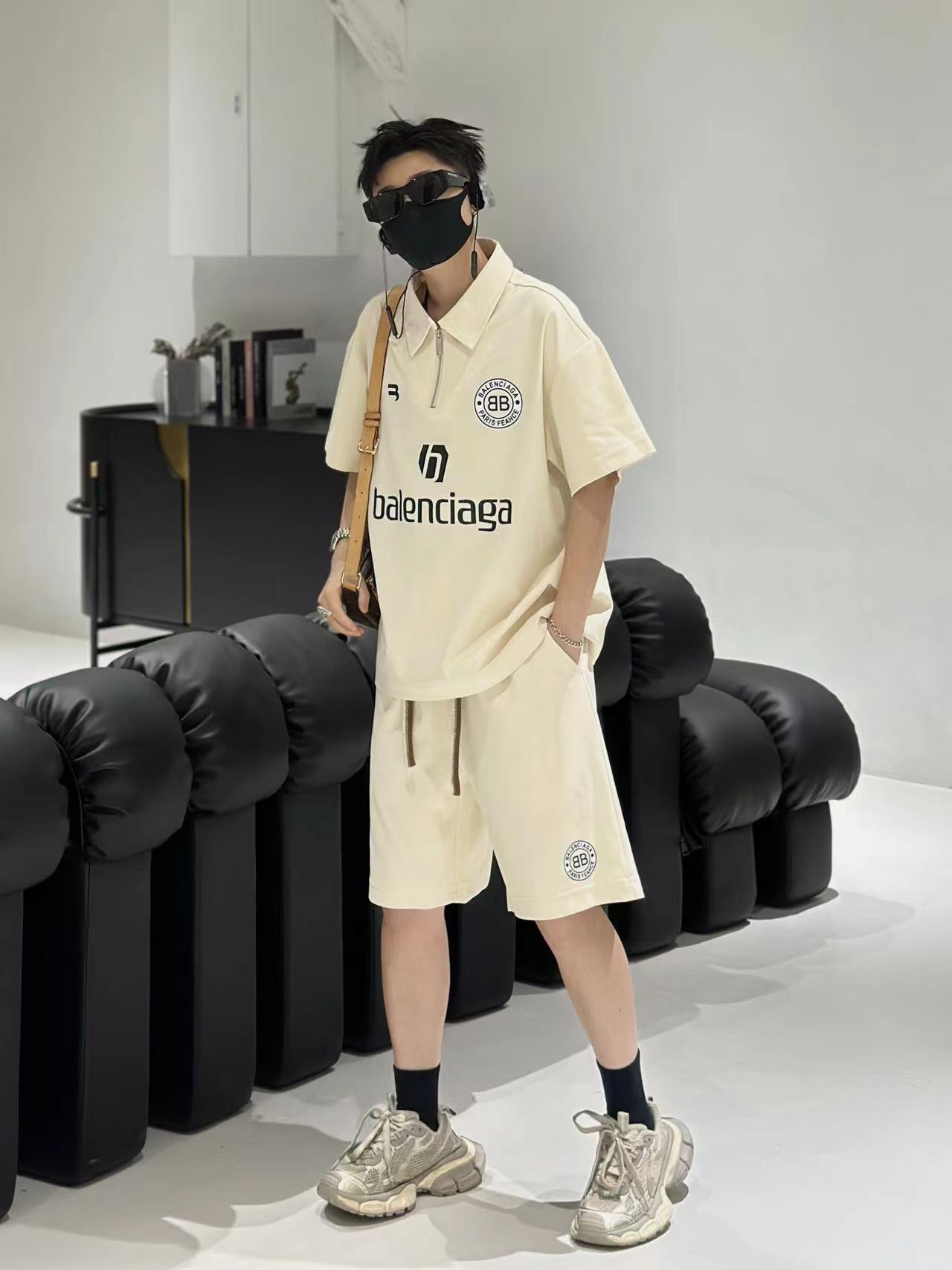 Balenciaga Paris 2024 Summer Polo Shirt & Shorts Collection (DG#B02) - 图片 7