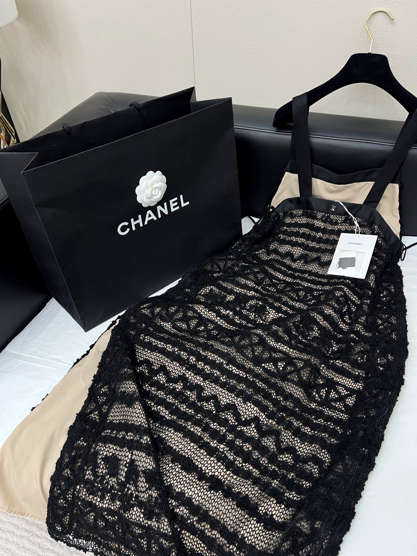 Elegant Hollow-Out Dress - Perfect for Parties & Layering - Chanel Inspired 7 i1752326207094 2637 0 0