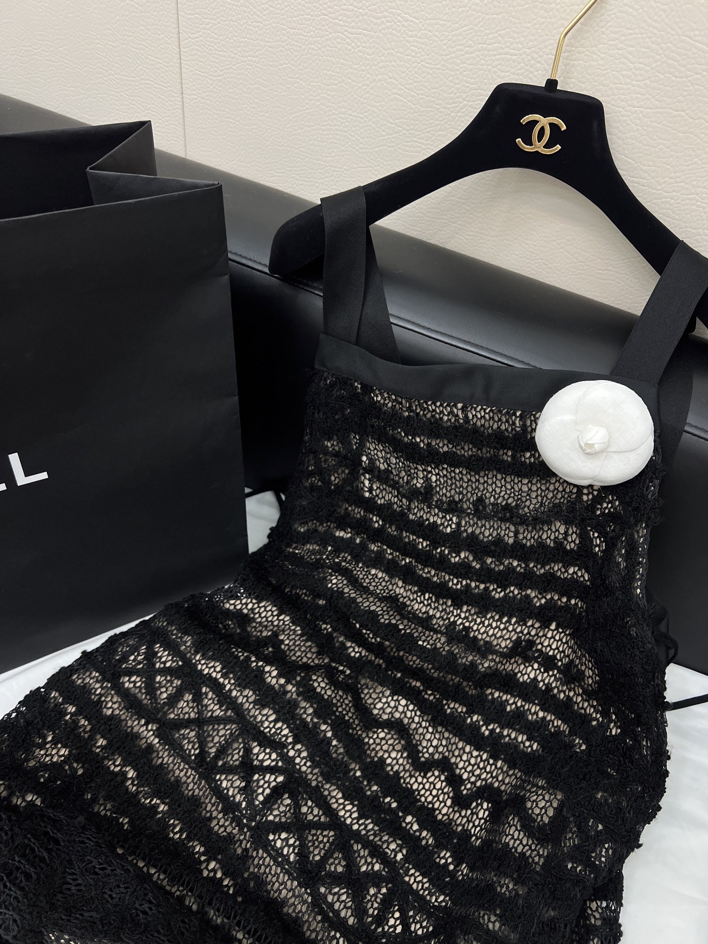 Elegant Hollow-Out Dress - Perfect for Parties & Layering - Chanel Inspired 3 i1752326207632 1180 0 2