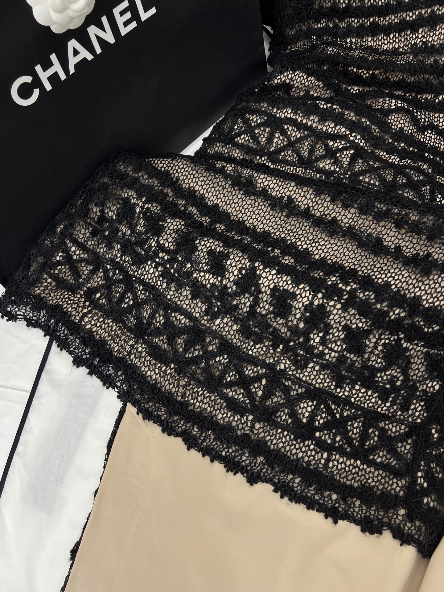 Elegant Hollow-Out Dress - Perfect for Parties & Layering - Chanel Inspired 4 i1752326207737 5633 0 3