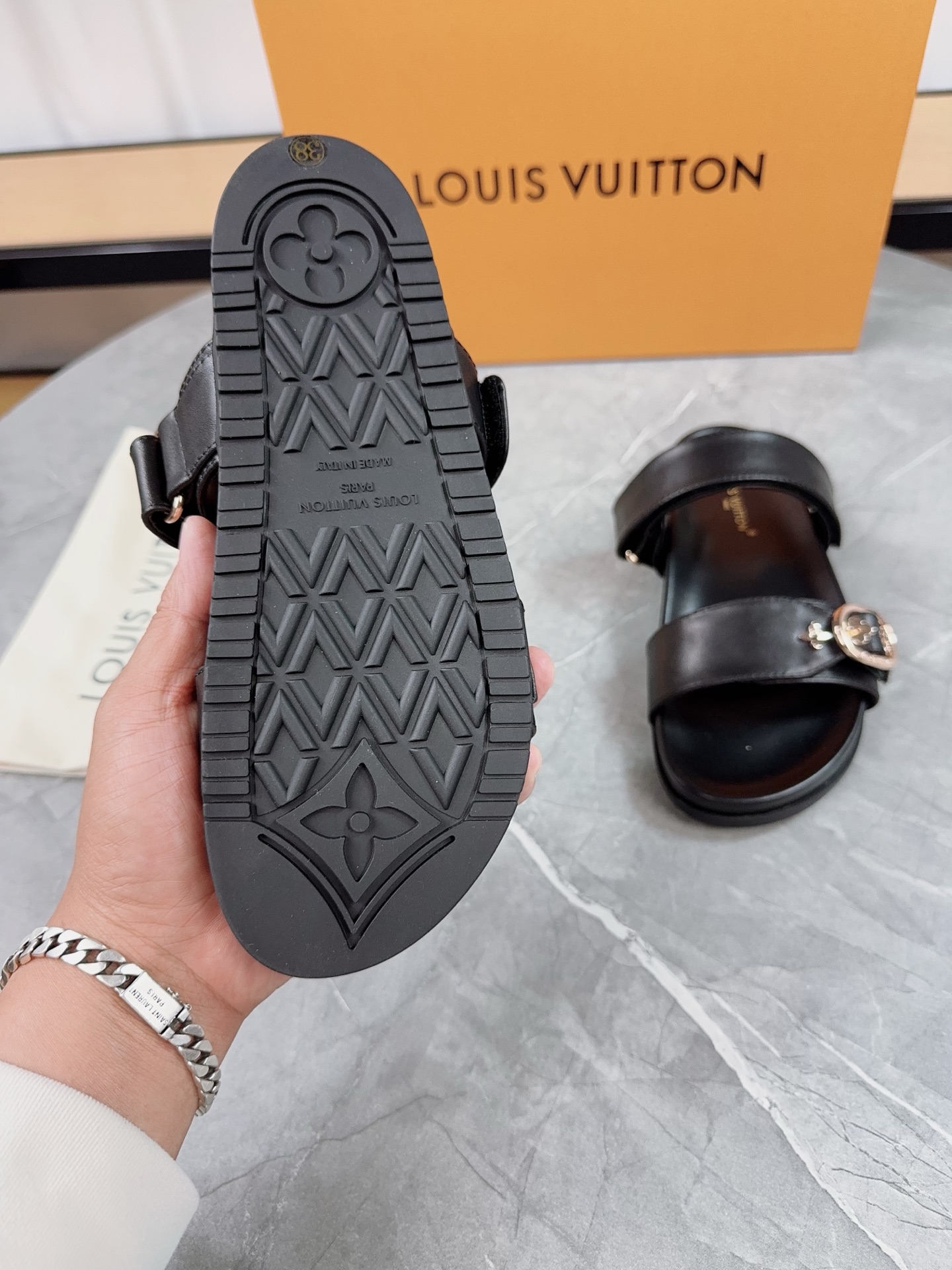 Louis Vuitton 2025 Spring/Summer Adjustable Buckle Leather Sandals 6 i1740902158733 6414 0 4