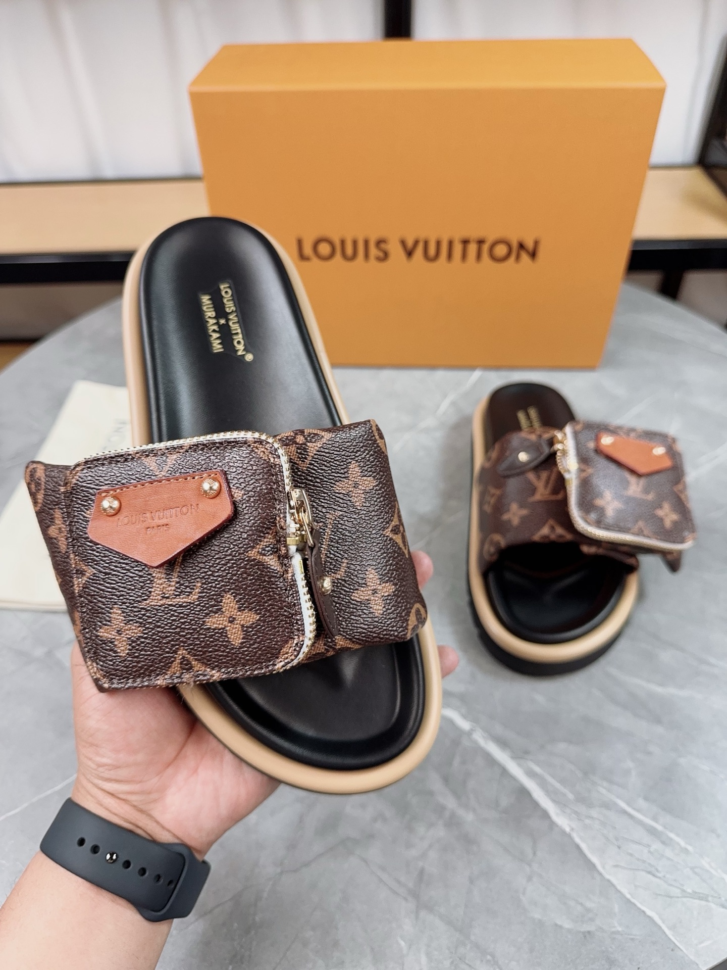 Louis Vuitton Pool Pillow Comfort Flat Sandal in Monogram Canvas