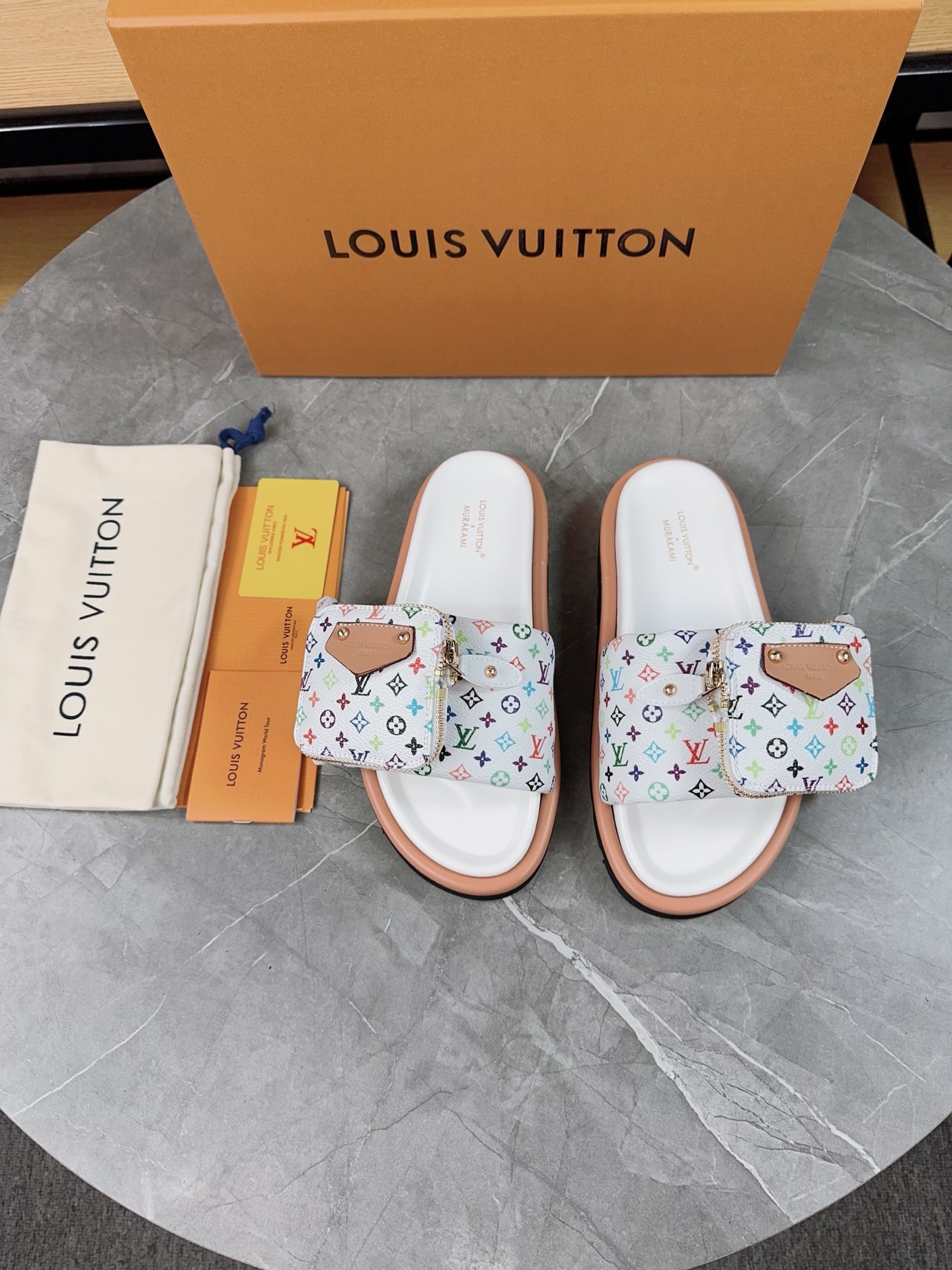 Louis Vuitton Pool Pillow Comfort Flat Sandal with Monogram Detailing 3 i1741083609092 4584 0 1