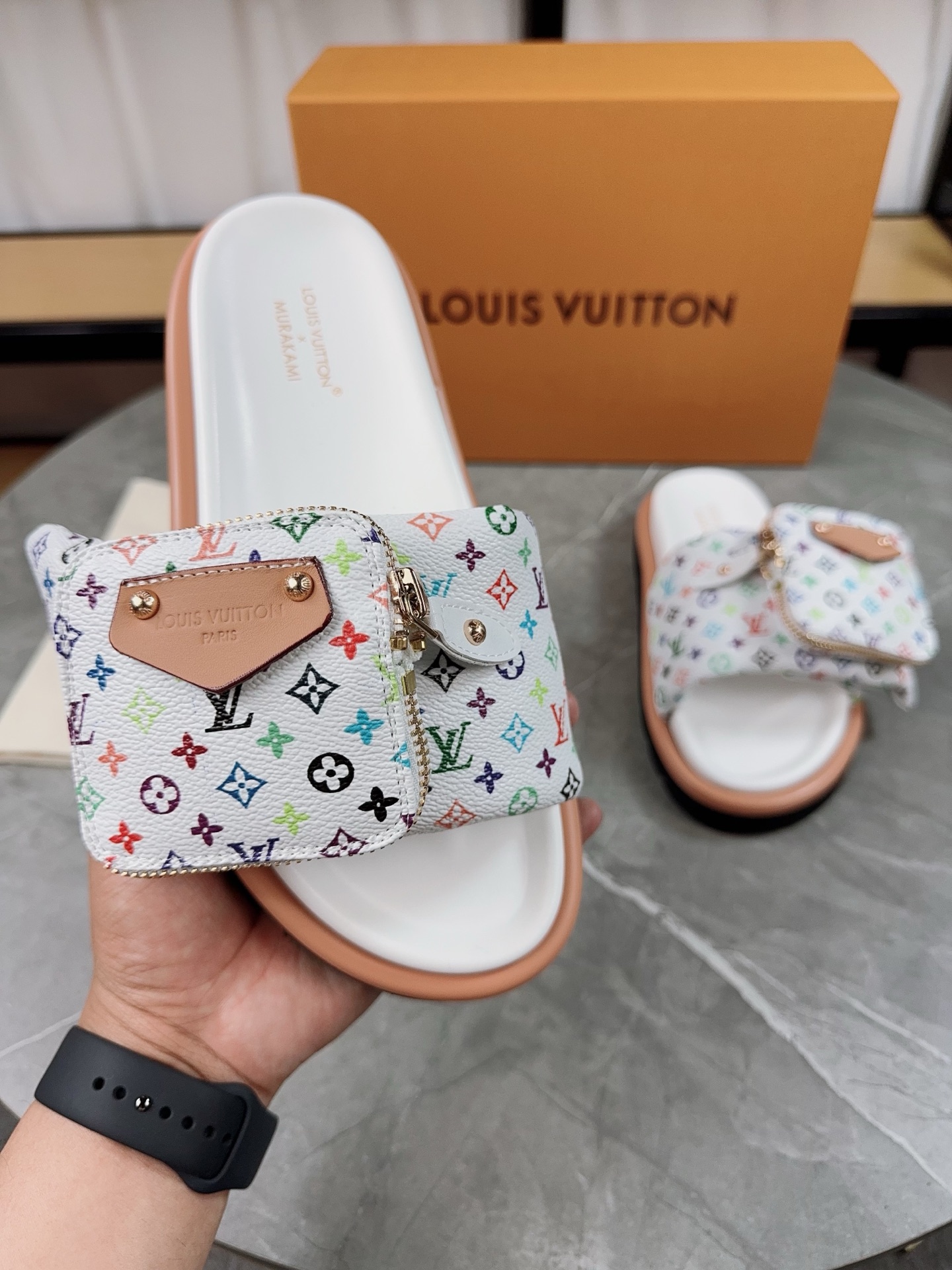 Louis Vuitton Pool Pillow Comfort Flat Sandal with Monogram Detailing 11 i1741083609126 3356 0 9