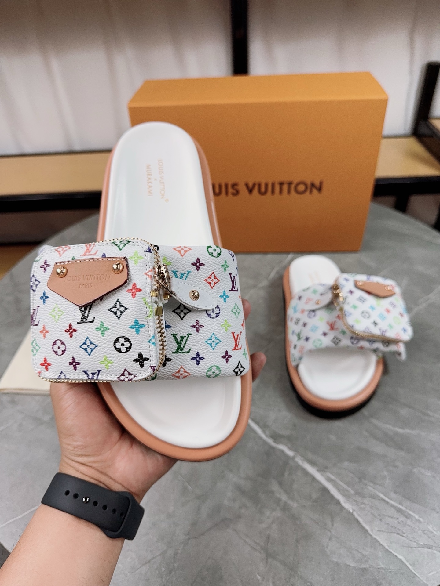 Louis Vuitton Pool Pillow Comfort Flat Sandal with Monogram Detailing