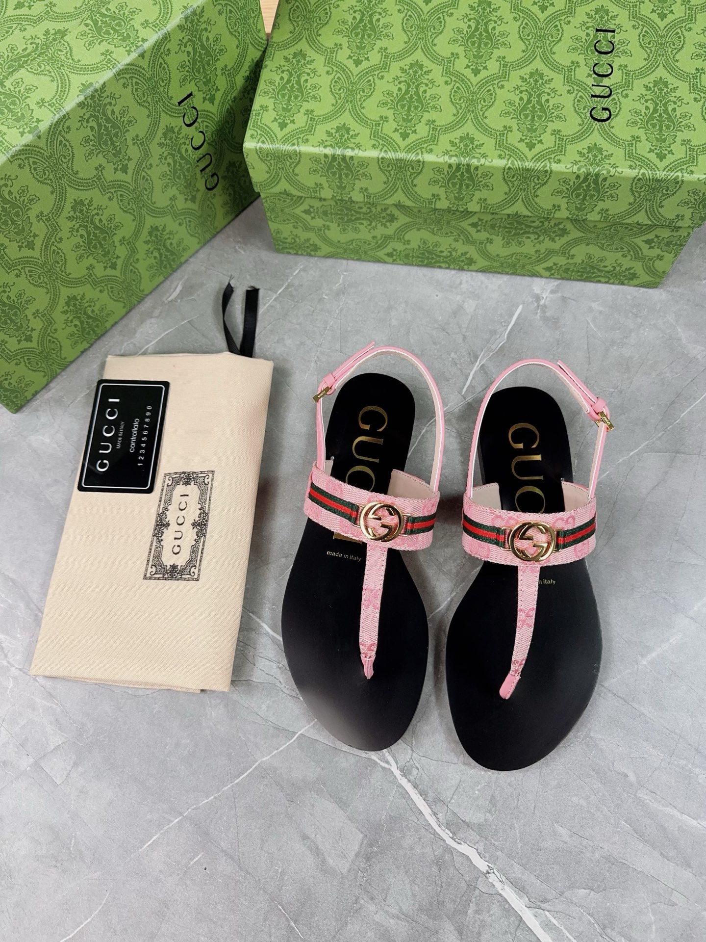 Gucci Women's Thong Sandals with Signature Web and Interlocking GG Detail 3 i1741359634852 5397 0 1