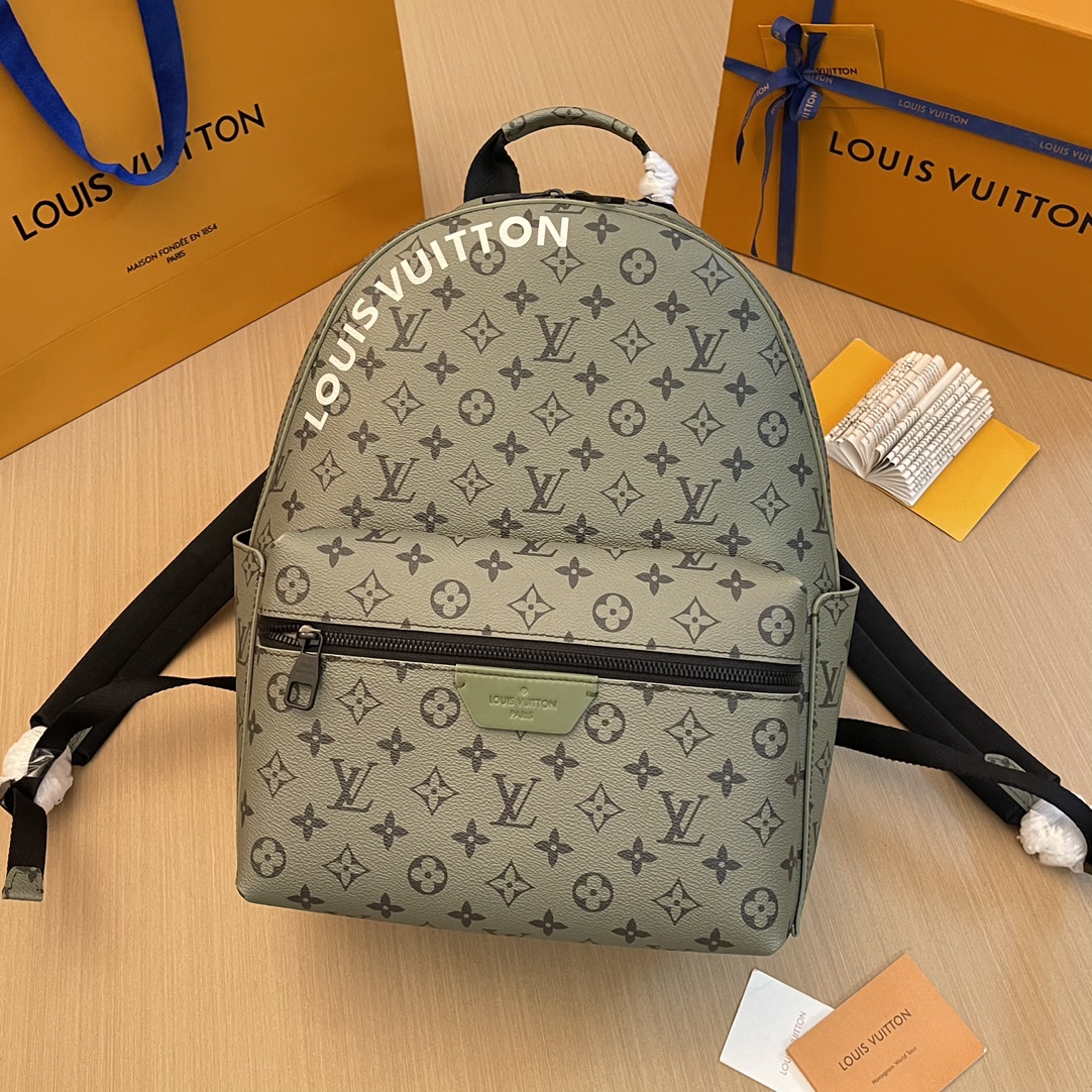 Louis Vuitton LV Discovery Bags Backpack Buy 1:1
 Green Monogram Canvas M46802