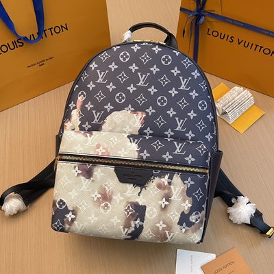 Louis Vuitton LV Discovery Bags Backpack Rose Printing Monogram Canvas Spring/Summer Collection M46806