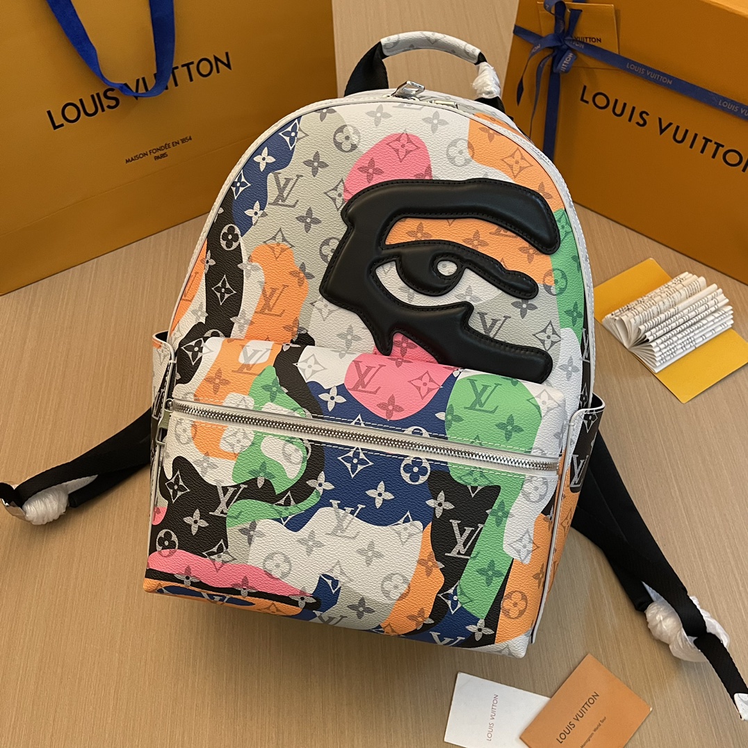 Louis Vuitton LV Discovery Fashion
 Bags Backpack Printing Monogram Canvas M46680