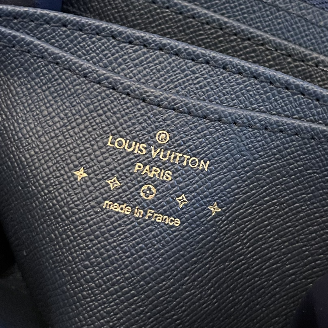 Louis Vuitton Zippy Coin Purse Monogram Denim Wallet - Blue 7 i1703746489 2507 0