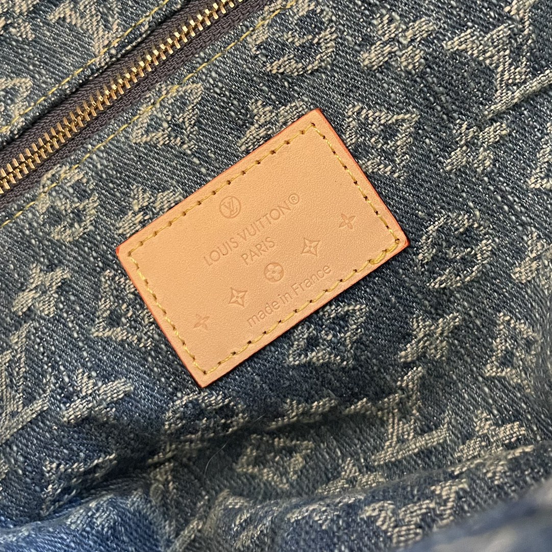 Louis Vuitton Monogram Denim Large Cosmetic Pouch - Blue 8 i1704686704 7927 1