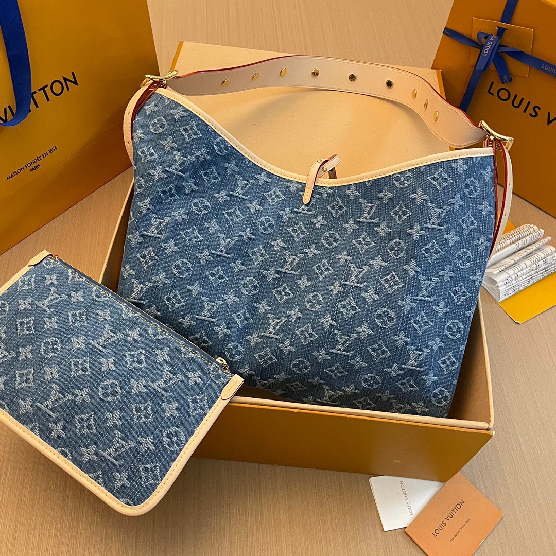 Louis Vuitton Denim Carryall: Spacious, Stylish, and Perfect for Everyday Use 2 i1710487170 1687 5