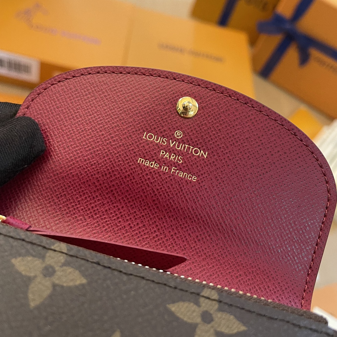 Louis Vuitton Rosalie Coin Purse Monogram Canvas, Compact and Functional 7 i1713174787 464 5
