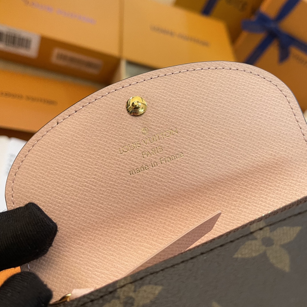 Louis Vuitton Rosalie Coin Purse Monogram Brown Leather M62361 8 i1713174902 7795 1