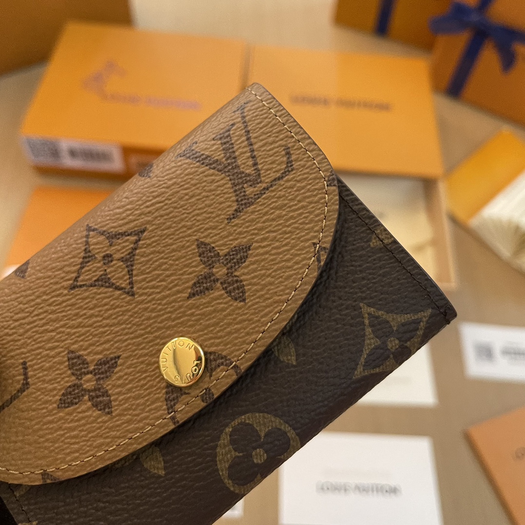 Louis Vuitton Rosalie Coin Purse Monogram Brown - M82333 6 i1713175036 3699 4