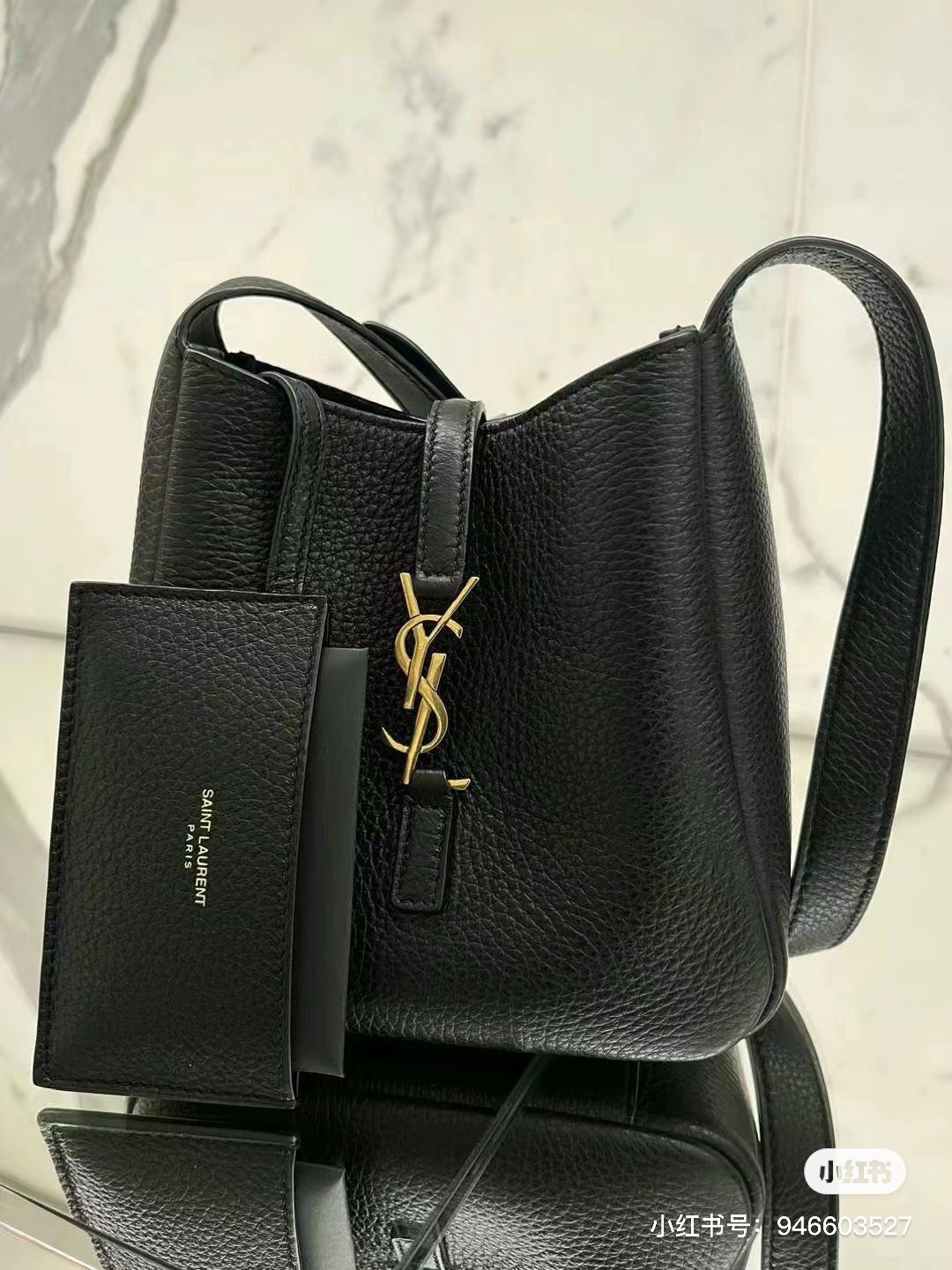 Saint Laurent Mini hobo. The best choice for summer__