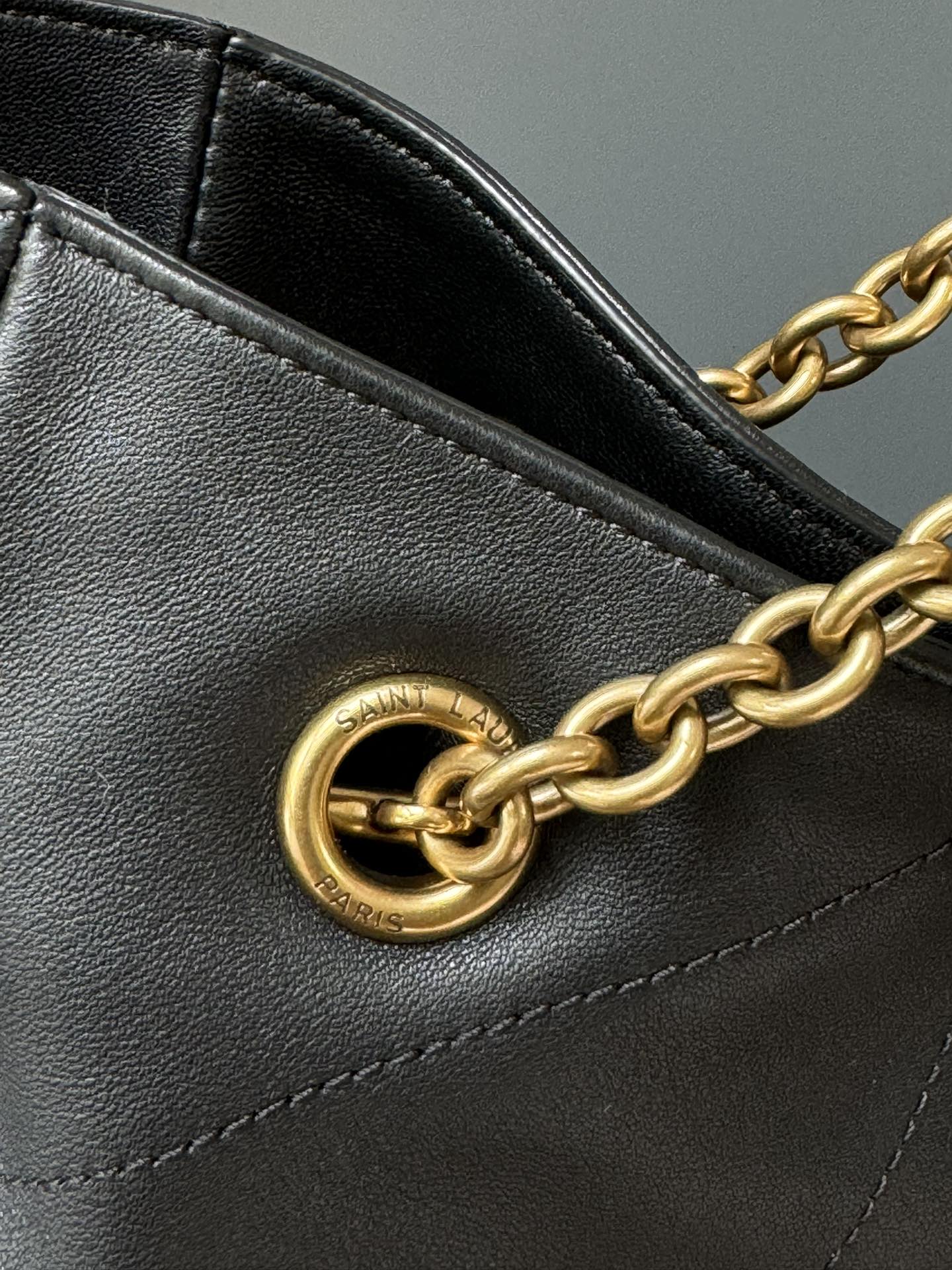 Saint Laurent ysl Jamie 4.3 large pochon sheepskin armpit bag